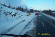 My poor crashed yellow Coupe